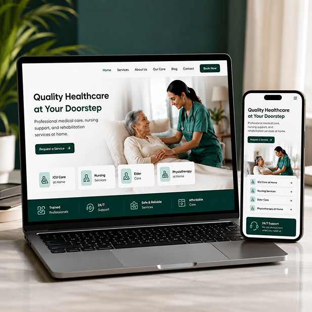 Health24 project mockup